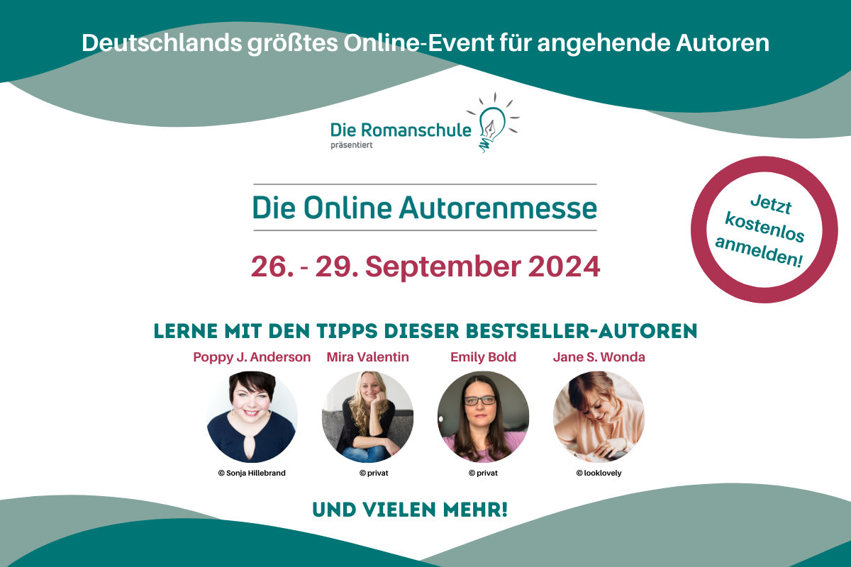 Online Autorenmesse 2024: 26.–29.09.2024 - jetzt anmelden für die OAM!