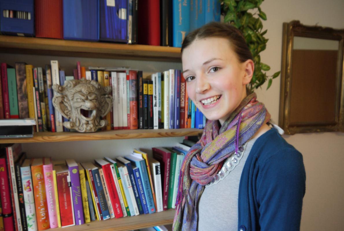 Foto von der ehemaligen Praktikantin "Ulla Scheler", copyright Sylvia Englert